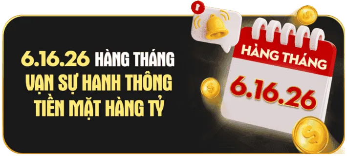 Chương trình hoàn trả tiền cược nổ hũ tại 6623la